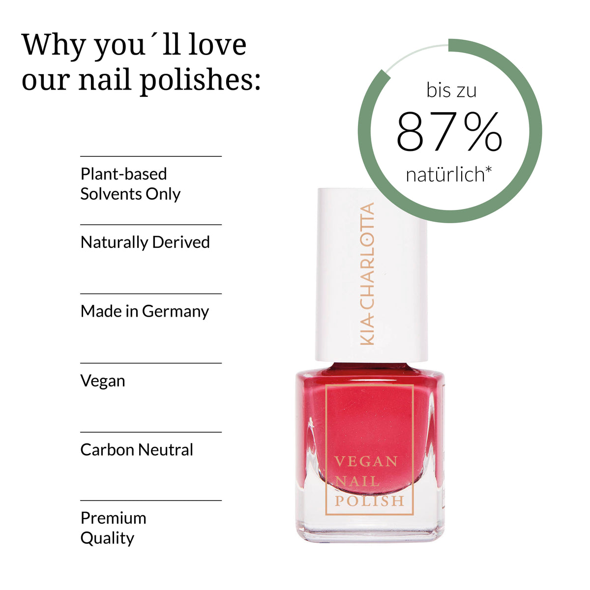 Nagellack Confident – Farbe am Nagel, vegan