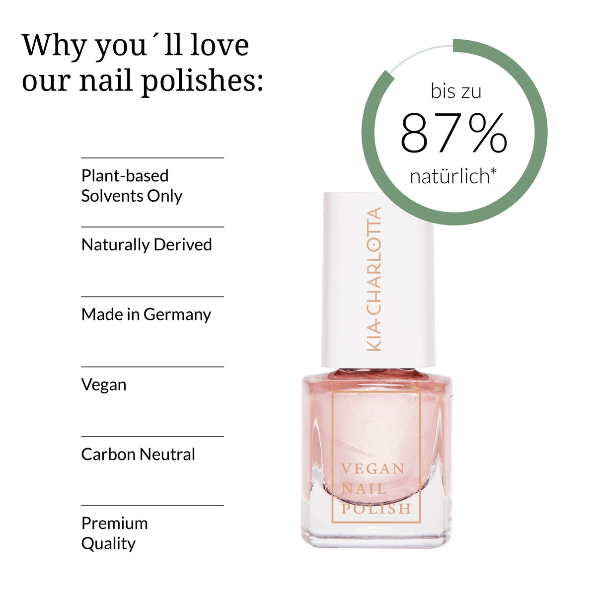 Nagellack Receive – Farbe am Nagel, vegan