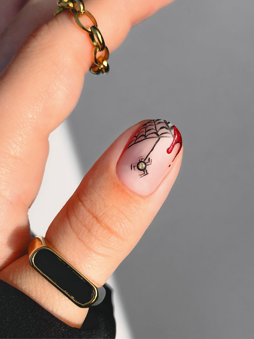 Halloween Nail Art Design