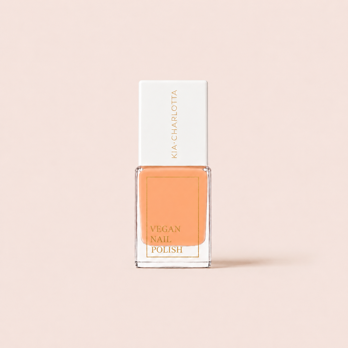 Veganer Nagellack Coral Diving in Melonen-Orange von Kia Charlotta