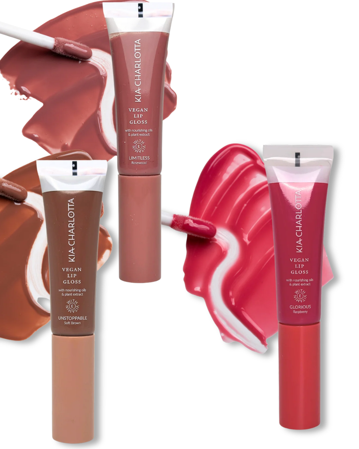 Kia Charlotta veganer Lip Gloss – nachhaltige, natürliche Schönheit ohne Mikroplastik