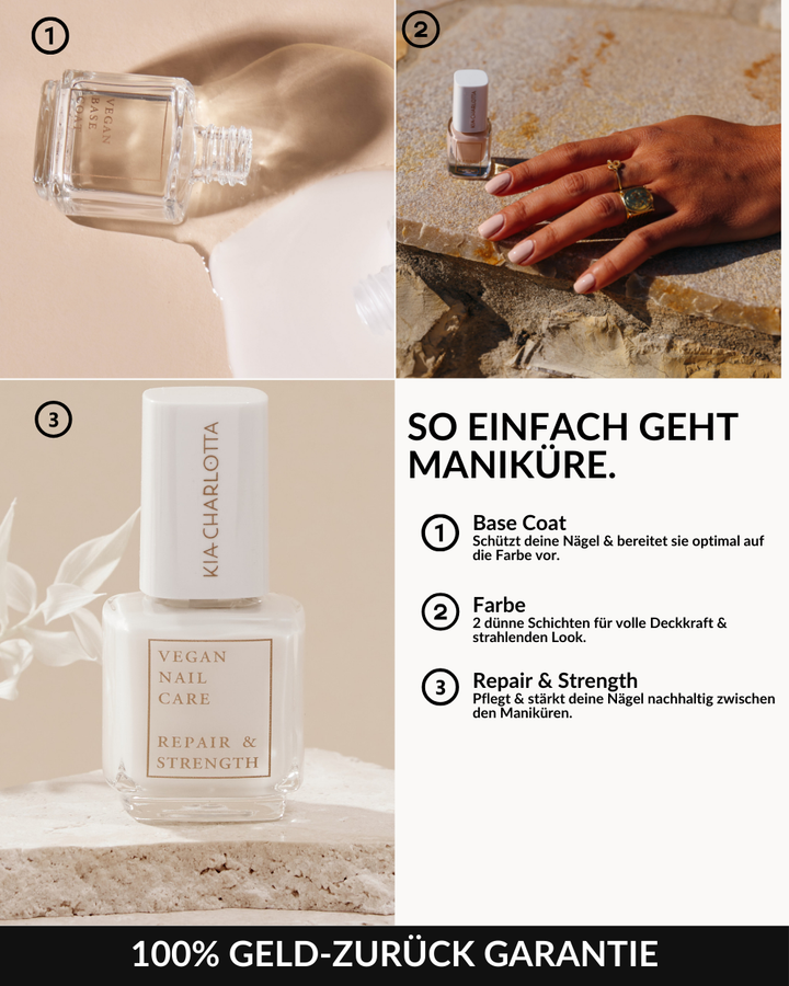 Veganer Nagellack, Made in Germany von Kia Charlotta