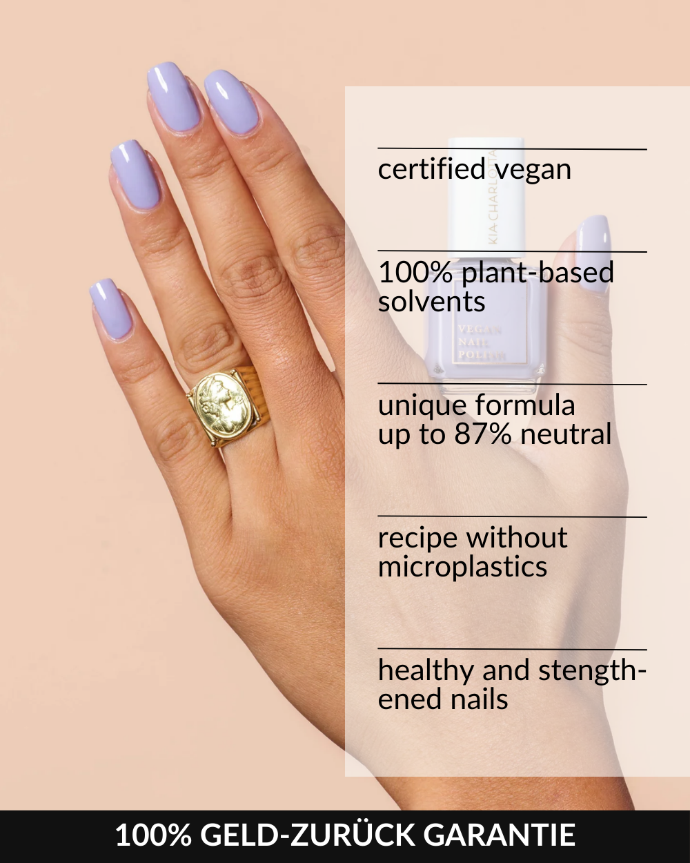 Kia Charlotta Vegan Nail Polish Nagellack