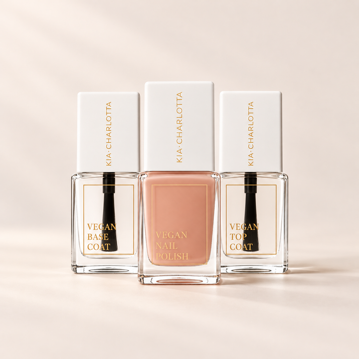 Maniküre-Set – Base, Farbe & Top Coat