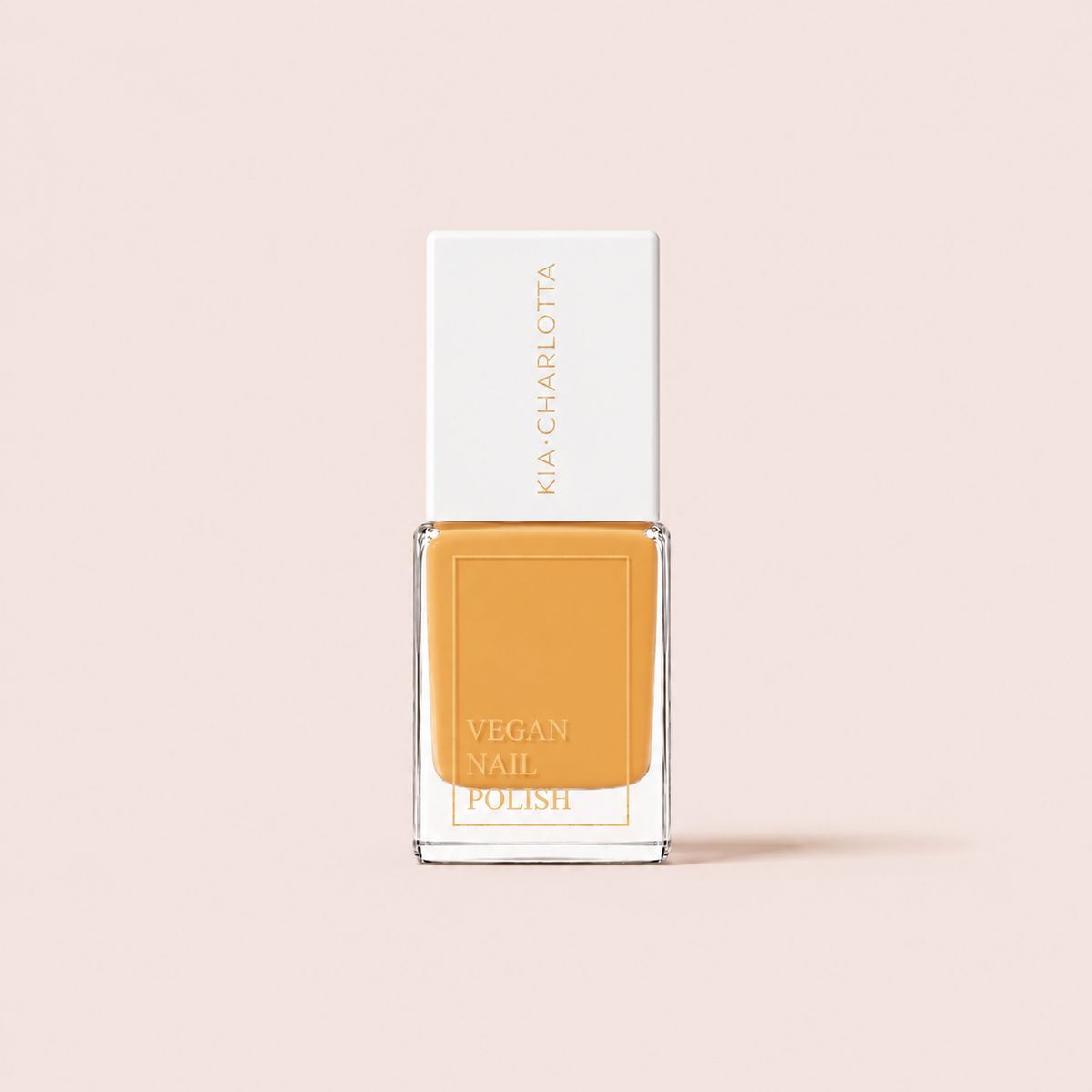 Veganer Nagellack Soft Apricot in zartem Pfirsich-Apricot von Kia Charlotta