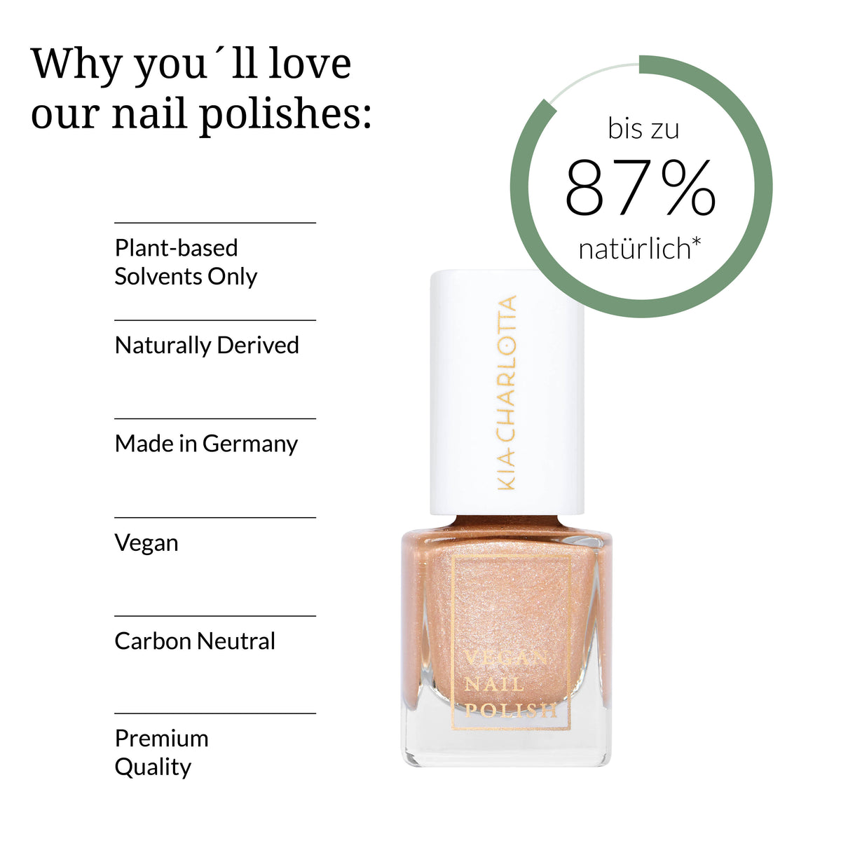 Nagellack Morning Sun – Farbe am Nagel, vegan